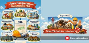 Jenis Bangunan yang Wajib Memiliki PBG